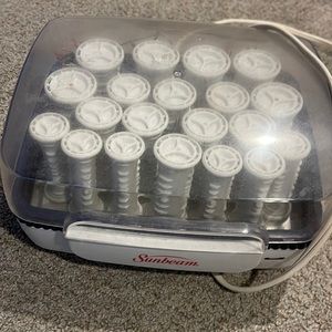 Sunbeam hot rollers used